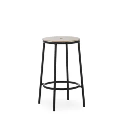 Normann Copenhagen Barhocker Circa Holz Natur / H 65 Cm - Eiche - Eiche Natur Shop