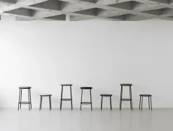 Normann Copenhagen Barhocker Circa Metall / H 65 Cm - Aluminium - Schwarz Cheap