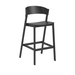 Muuto Barhocker Cover Holz/ 75 Cm - Holz - Schwarz Best Sale