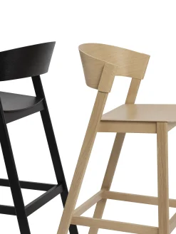 Muuto Barhocker Cover Holz/ 75 Cm - Holz - Schwarz Best Sale