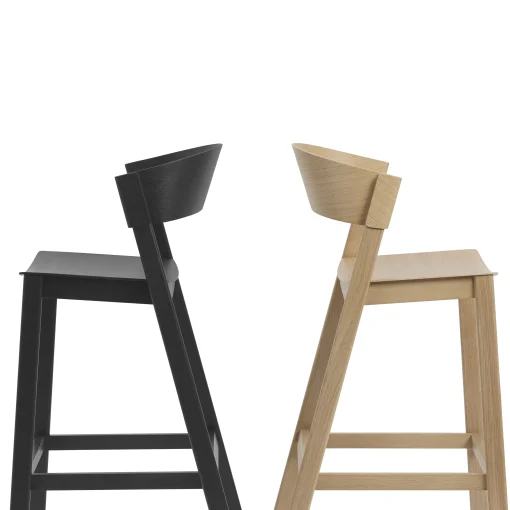 Muuto Barhocker Cover Holz/ 75 Cm - Holz - Schwarz Best Sale