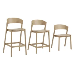 Muuto Barhocker Cover Holz/ 75 Cm - Holz - Schwarz Best Sale