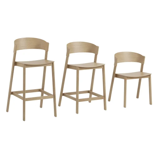 Muuto Barhocker Cover Holz/ 75 Cm - Holz - Schwarz Best Sale
