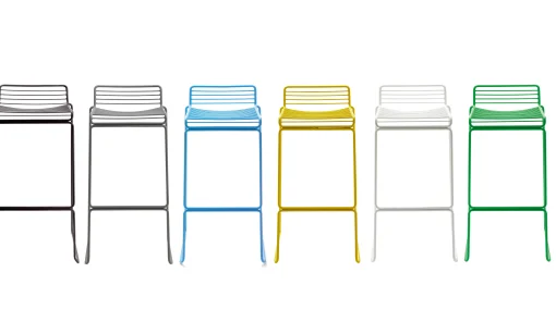 Hay Barhocker Hee Metallbarhocker - Schwarz New
