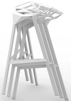 Magis Barhocker Stool One Metallh 77 Cm - Schwarz Store
