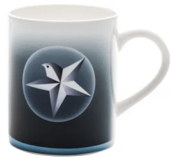 Alessi Becher Blue Christmas Keramik Blau - Blau - Weis Flash Sale