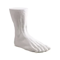 Seletti Beistelltisch Colossus Corian/ O 22 X H 49 Cm - Glasfaser - Weis Cheap