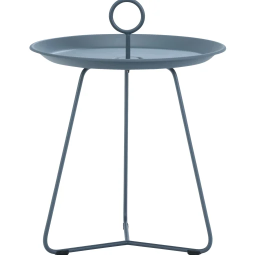 Houe Beistelltisch Eyelet Small Metall Blau / O 45 X H 46,5 Cm - Metall - Nachtblau Best Sale