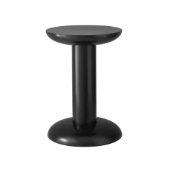 raawii Beistelltisch Thing Metall/ Hocker - By George Sowden / Recycling-Alu - Schwarz Cheap