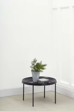 Hay Beistelltisch Tulou Metall/ O 55 Cm X H 35 Cm - Schwarz Best Sale