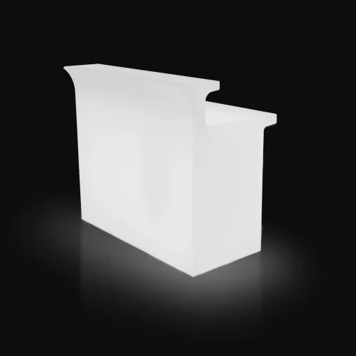 Slide Beleuchtete Bar Break Line Plastikmaterial/ L 120 Cm - Weis Best