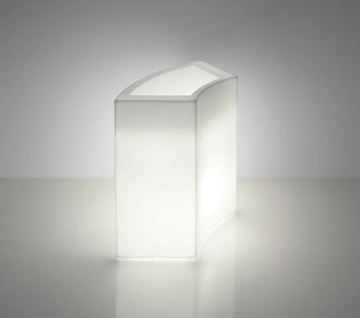 Slide Beleuchtete Bar Ice Bar Plastikmaterial- Weis New