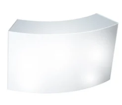 Slide Beleuchtete Bar Snack Plastikmaterialmit Integrierter Beleuchtung - Weis Outlet
