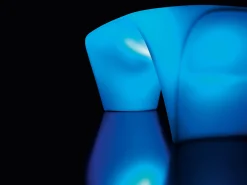 MyYour Beleuchteter Coutchtisch Lily Plastikmaterial/ Mit Rgb-Led - Mit Integriertem Flaschenkuhler - Weis Cheap