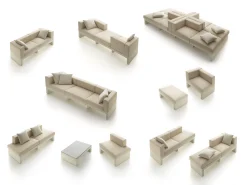 Serralunga Bellini Hour Sofa Armlehne Links - Elfenbein Best