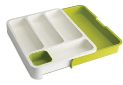 Joseph Joseph Besteck-Fach Drawerstore Plastikmaterial Grun / Ausziehbar - Grun - Weis Hot