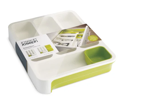 Joseph Joseph Besteck-Fach Drawerstore Plastikmaterial Grun / Ausziehbar - Grun - Weis Hot