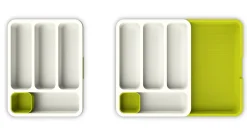 Joseph Joseph Besteck-Fach Drawerstore Plastikmaterial Grun / Ausziehbar - Grun - Weis Hot