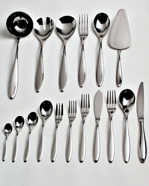 Alessi Besteckgarnitur Mami Metall 24 Tlg. - Stahl Poliert Discount