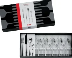 Alessi Besteckgarnitur Nuovo Milano Metall 24 Tlg. - Stahl Poliert Flash Sale