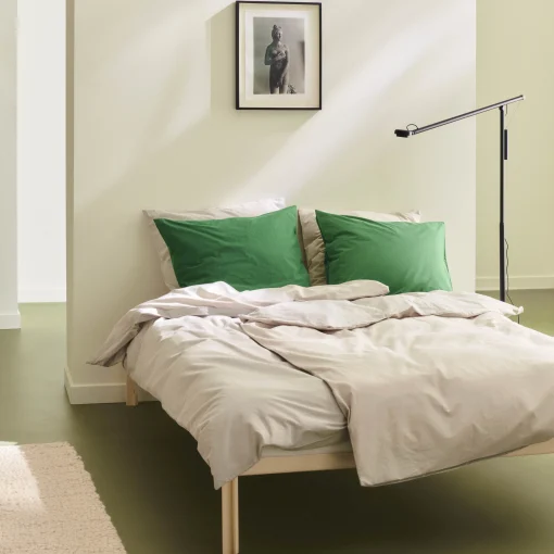 Hay Bettbezug 240 X 220 Cm Duo Textil Weis Beige / Oeko-Tex-Baumwolle - Elfenbein Flash Sale