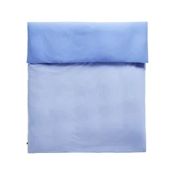 Hay Bettbezug 240 X 220 Cm Duo Textil Blau / Oeko-Tex-Baumwolle - Himmelblau Best
