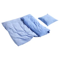 Hay Bettbezug 240 X 220 Cm Duo Textil Blau / Oeko-Tex-Baumwolle - Himmelblau Best