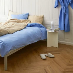Hay Bettbezug 240 X 220 Cm Duo Textil Blau / Oeko-Tex-Baumwolle - Himmelblau Best