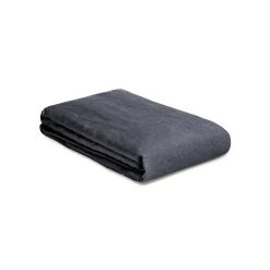 Au Printemps Paris Bettbezug 140 X 200 Cm  Textil Grau / 140 X 200 Cm - Leinen Gewaschen - Anthrazit Clearance