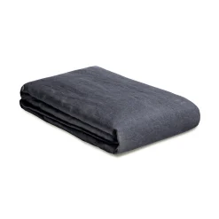 Au Printemps Paris Bettbezug 260 X 240 Cm  Textil Grau / 260 X 240 Cm - Leinen Gewaschen - Anthrazit Best