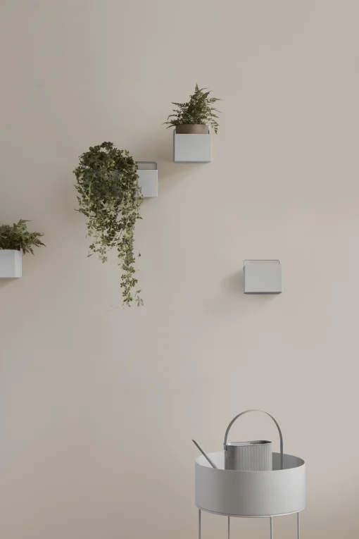 Ferm Living Blumenkasten Plant Box Round Metall/ O 40 Cm X H 50 Cm - Schwarz Online