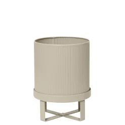 Ferm Living Blumentopf Bau Small Metall Beige / O 18 Cm - Metall - Kaschmir Beige Discount