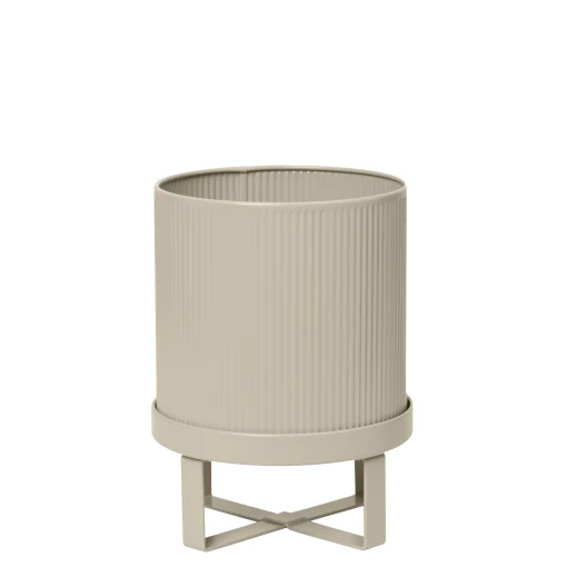 Ferm Living Blumentopf Bau Small Metall Beige / O 18 Cm - Metall - Kaschmir Beige Discount