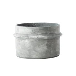 Ethimo Blumentopf Bulbi Dahlia Stein Grau Beton Grau / O 75 X H 47 Cm - Kohlenstoffgrau Flash Sale