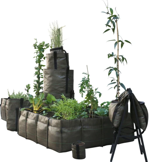 Bacsac Blumentopf Geotextile Textil 3 L - Braun Sale
