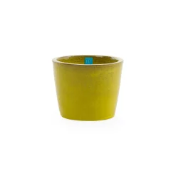 Unopiu Blumentopf Pots Keramik/ Glasiertes Steingut - O 30 X H 25 Cm / Handgefertigt - Gelb Cheap