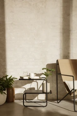 Ferm Living Blumentopf Sekki Large Keramik Beige / O 15,7 X H 17,7 Cm - Steinzeug - Sand Outlet