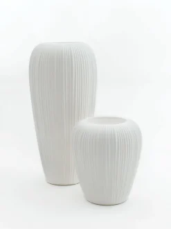 MyYour Blumentopf Skin Large Plastikmaterial/ H 120 Cm - Weis Online