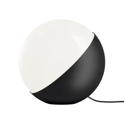 Louis Poulsen Bodenleuchte Vl Studio Metall Glas/ Stehleuchte - O 32 Cm - Blanc Opalise - Schwarz Cheap