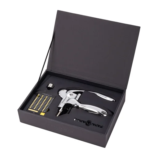L'Atelier du Vin Box Oeno Box Sommelier Metall 4Er Set - Verchromt Clearance