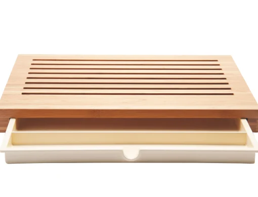 Alessi Brotschneidebrett Sbriciola Holz Natur - Holz Hell Online