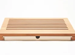 Alessi Brotschneidebrett Sbriciola Holz Natur - Holz Hell Online