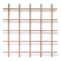 Compagnie Bucherregal Mike Holz Natur / L 200 X H 200 Cm - Buche Natur Best