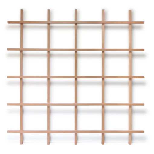 Compagnie Bucherregal Mike Holz Natur / L 200 X H 200 Cm - Buche Natur Best
