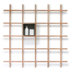 Compagnie Bucherregal Mike Holz Natur / L 200 X H 200 Cm - Buche Natur Best
