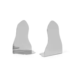 Ferm Living Buchstutze Pond Metall Silber Spiegel / 2Er-Set - Spiegel-Oberflache - Spiegelfarben Hot