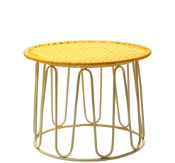 ames Couchtisch Circo Plastikmaterial Gelb / O 51 Cm X H 42 Cm - Gelb - Sand Cheap