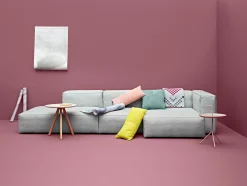 Hay Couchtisch Copenhague Cph 20 Plastikmaterial Holz/ Modell 20 - O 50 - Grau Shop
