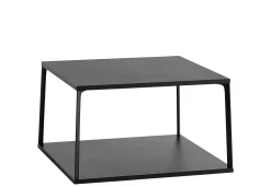 Hay Couchtisch Eiffel Metall Holz/ Quadratisch - L 65 Cm X H 38 Cm - Schwarz Clearance
