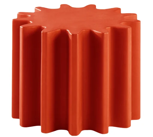 Slide Couchtisch Gear Plastikmaterial/Hocker - Rot Cheap